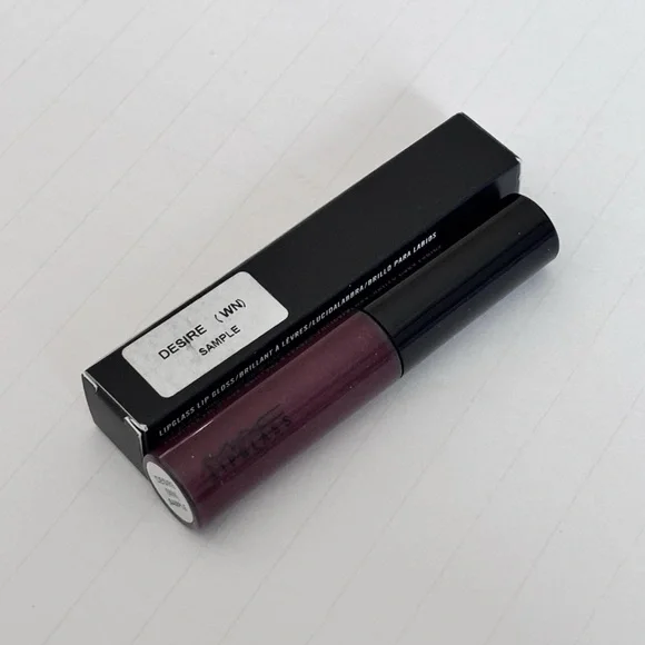 MAC COSMETICS DESIRE LIPGLASS LIP GLOSS - Rare & HTF!*** - Picture 4 of 6